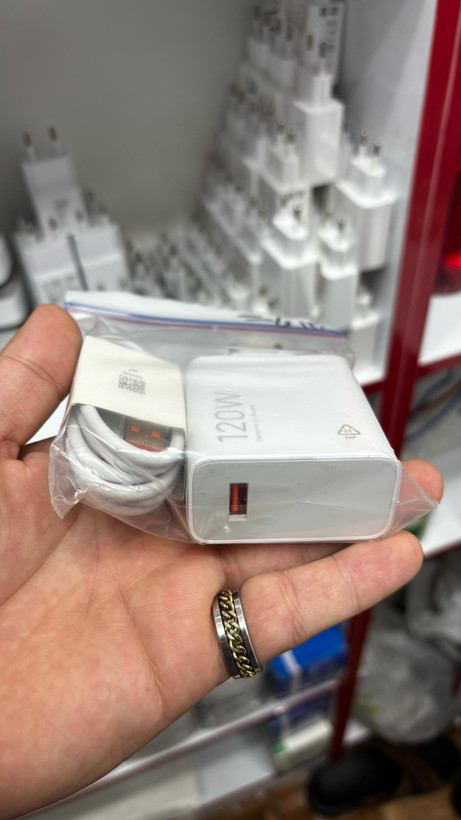 شارژر اورجینال سرکارتنی 120W شیائومی