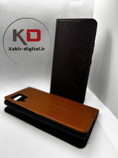 کیف کلاسوری طرح چرم پوست ماری سامسونگ Galaxy A42