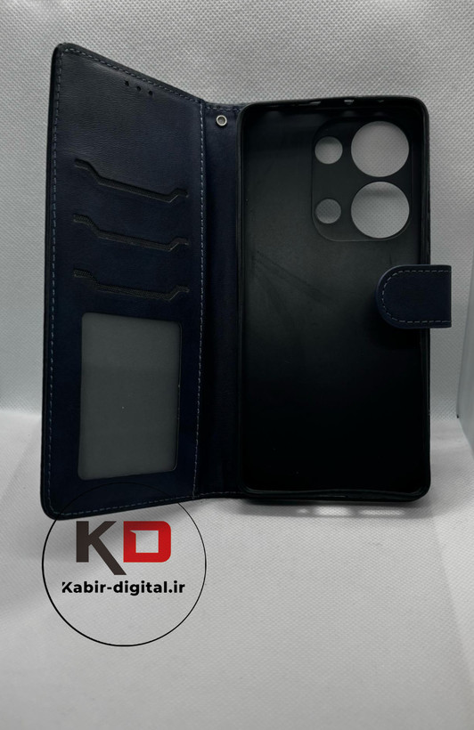 کیف کلاسوری چرمی شیائومی Poco M6 Pro