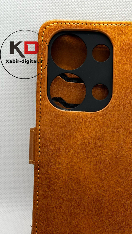 کیف کلاسوری چرمی شیائومی Poco M6 Pro