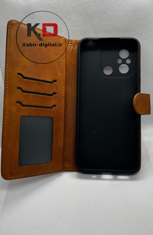 کیف کلاسوری چرمی شیائومی Redmi 12C
