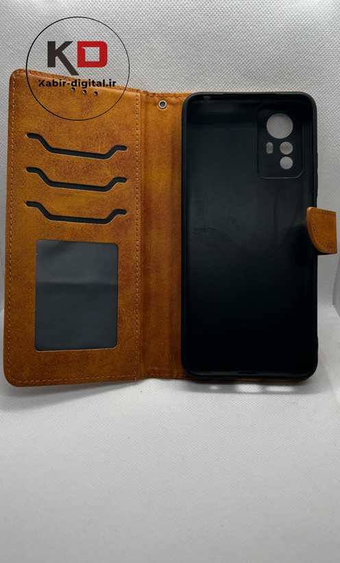 کیف کلاسوری چرمی شیائومی Redmi Note 12s