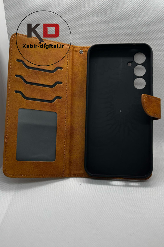 کیف کلاسوری چرمی سامسونگ Samsung S23 FE