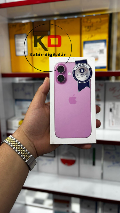 گوشی موبایل اپل مدل iPhone 16 CH/A ظرفیت 128 گیگابایت رم 8 گیگابایت