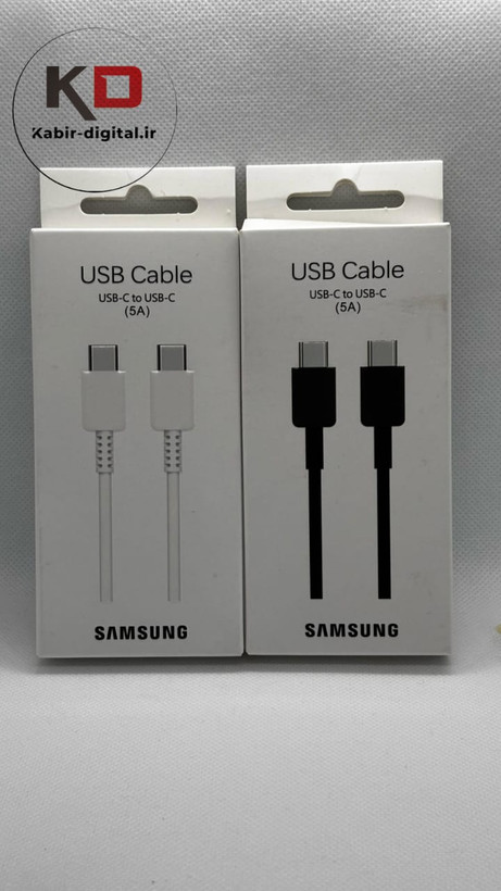 کابل شارژر اورجینال.Samsung S25 Type-c To Type-c Charger Cable