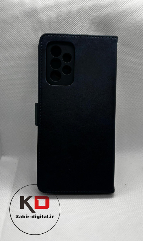 کیف چرمی Samsung Galaxy A52 / A52S مدل جاکارتی دار (محافظ لنزدار)