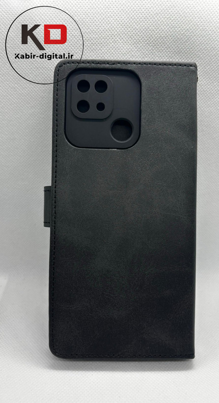 کیف کلاسوری مدل چرمی مناسب برای موبایل شیائومی Redmi 10c