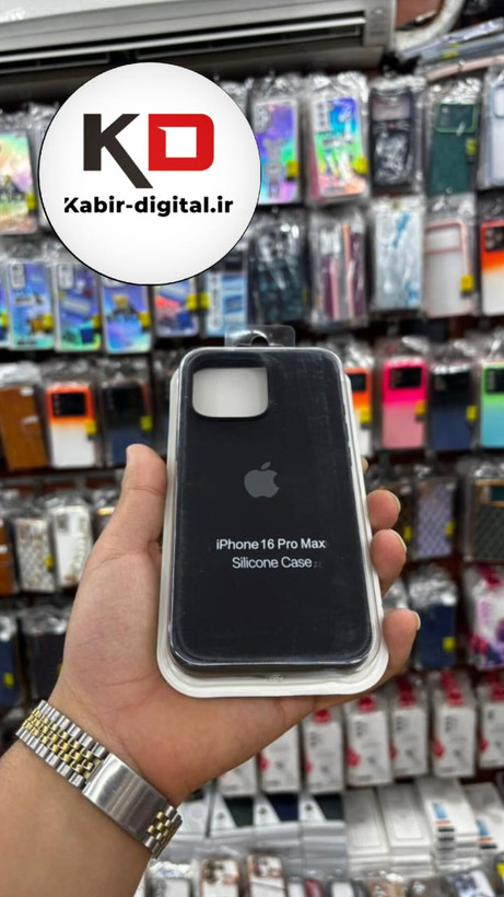 قاب سیلیکونی اورجینال اصلی iPhone 16 promax