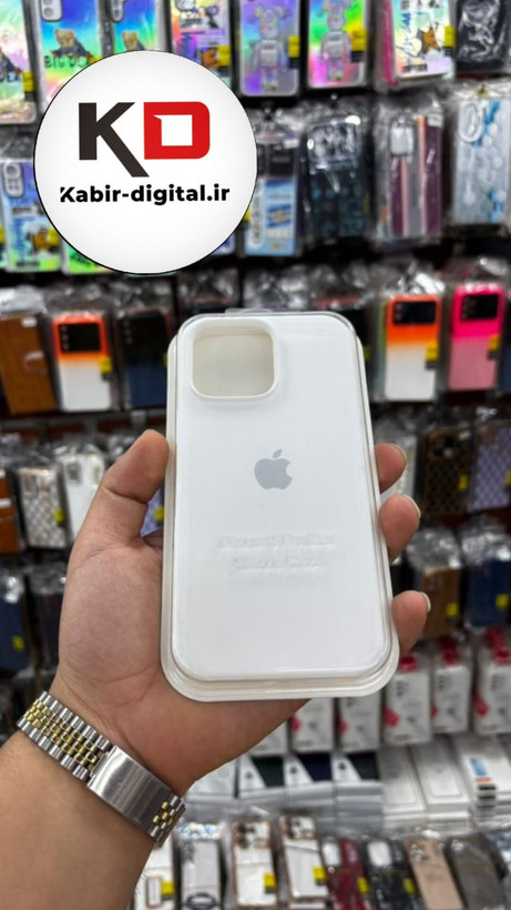 قاب سیلیکونی اورجینال اصلی iPhone 16 promax