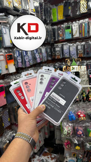 قاب سیلیکونی پاک کنی اورجینال درجه یک Samsung Galaxy A55 (پک دار)