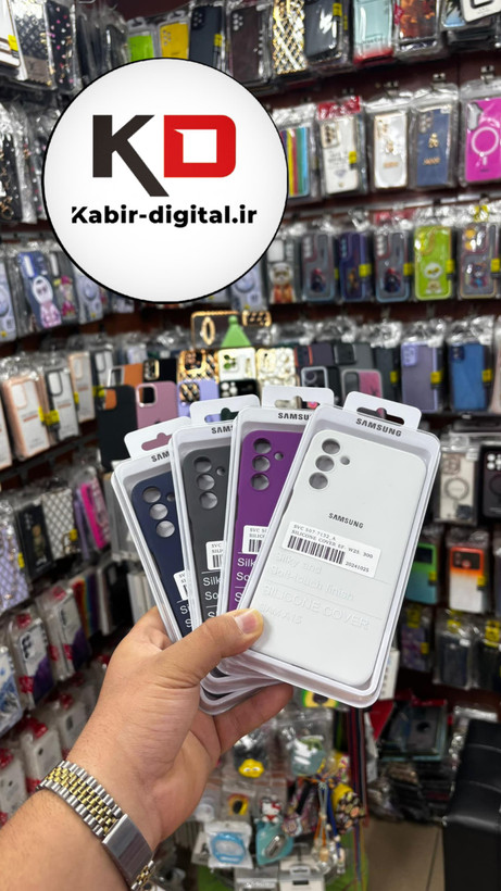 قاب سیلیکونی پاک کنی اورجینال درجه یک Samsung Galaxy A15 (پک دار)