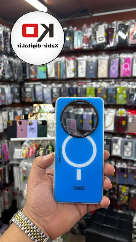 قاب گوشی Redmi A3 - Redmi A3X شیائومی هارد طرح مگ سیف لنز کرومی