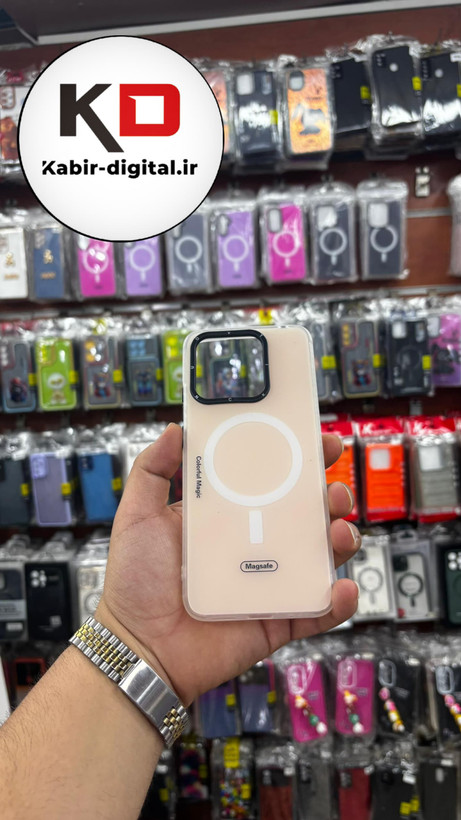 قاب گوشی Redmi 10C -12c شیائومی هارد طرح مگ سیف لنز کرومی