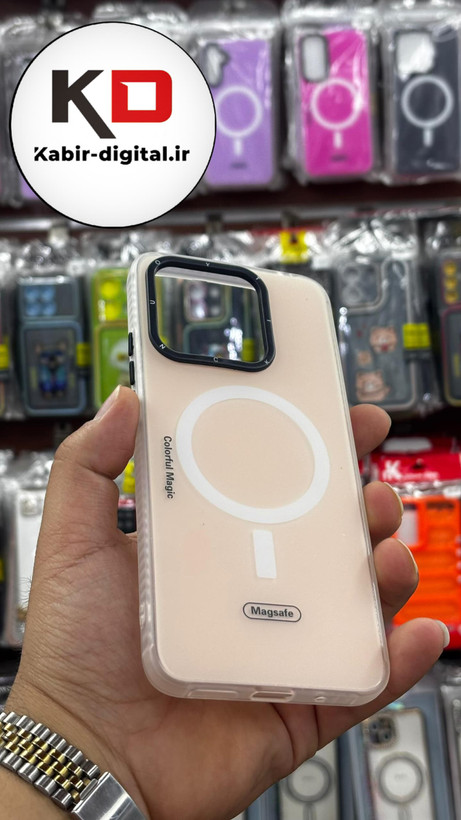 قاب گوشی Redmi 10C -12c شیائومی هارد طرح مگ سیف لنز کرومی