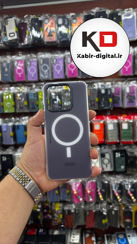 قاب گوشی Redmi 10C -12c شیائومی هارد طرح مگ سیف لنز کرومی
