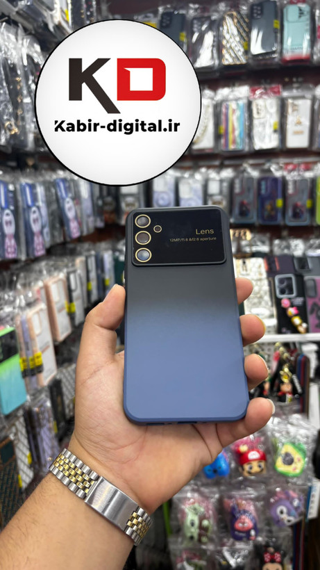 قاب گوشیSamsung Galaxy A34 طرحMy Case محافظ لنز شیشه ای