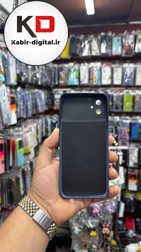 قاب گوشی Galaxy A04E سامسونگ سیلیکونی Camera Lens اورجینال محافظ لنز دار شیشه ای