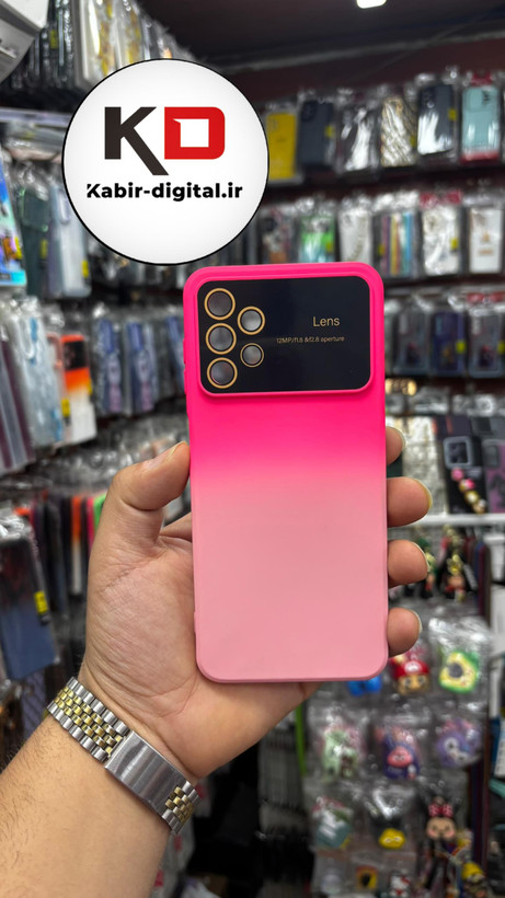 قاب گوشی Galaxy A13 4G سامسونگ سیلیکونی Camera Lens اورجینال محافظ لنز دار شیشه ای