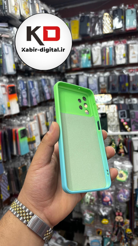 قاب گوشی Galaxy A13 4G سامسونگ سیلیکونی Camera Lens اورجینال محافظ لنز دار شیشه ای