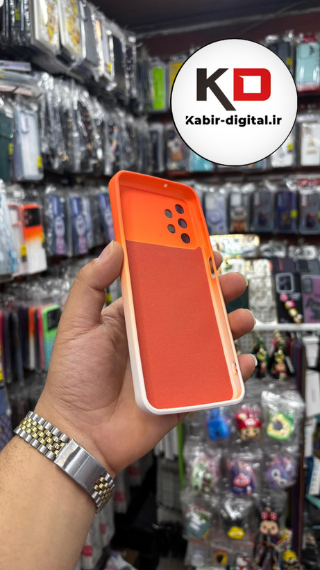 قاب گوشی Galaxy A13 4G سامسونگ سیلیکونی Camera Lens اورجینال محافظ لنز دار شیشه ای