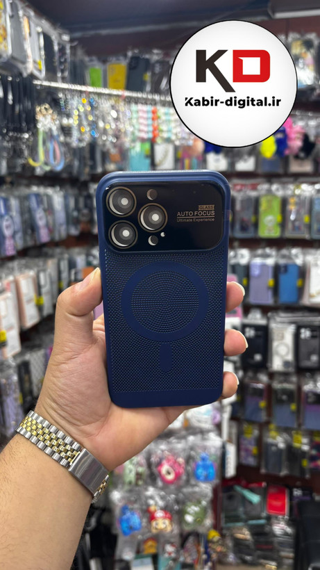 قاب گوشی آیفون 13 پرومکس توری فلزی مجیک ماسک IPhone 13 Pro Max محافظ لنز دار