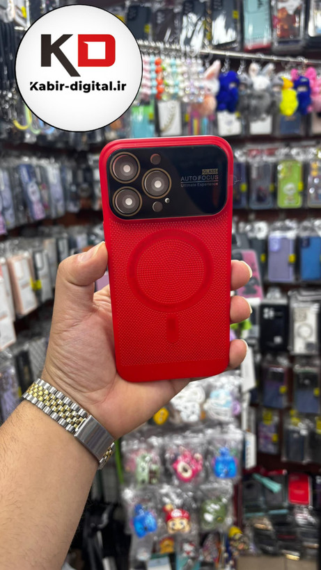 قاب گوشی آیفون 13 پرومکس توری فلزی مجیک ماسک IPhone 13 Pro Max محافظ لنز دار