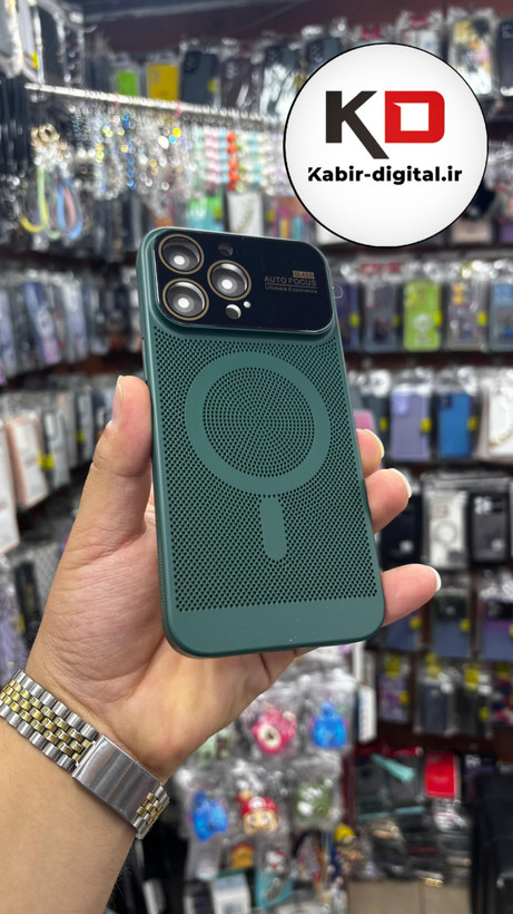 قاب گوشی آیفون 13 پرومکس توری فلزی مجیک ماسک IPhone 13 Pro Max محافظ لنز دار