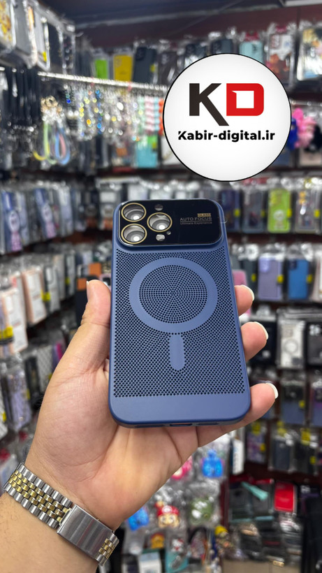 قاب گوشی آیفون 13 پرومکس توری فلزی مجیک ماسک IPhone 13 Pro Max محافظ لنز دار