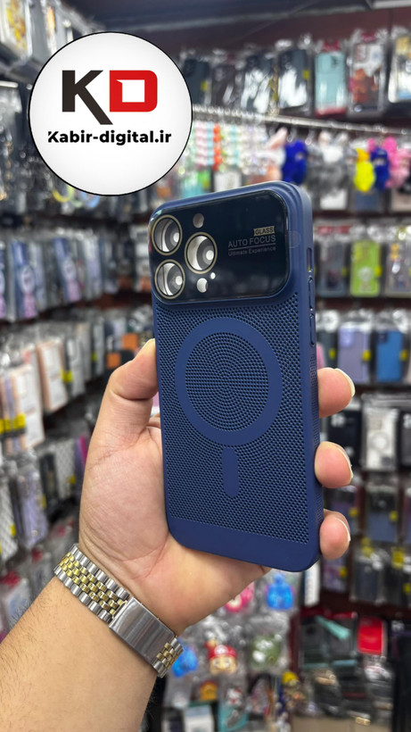 قاب گوشی آیفون 13 پرومکس توری فلزی مجیک ماسک IPhone 13 Pro Max محافظ لنز دار