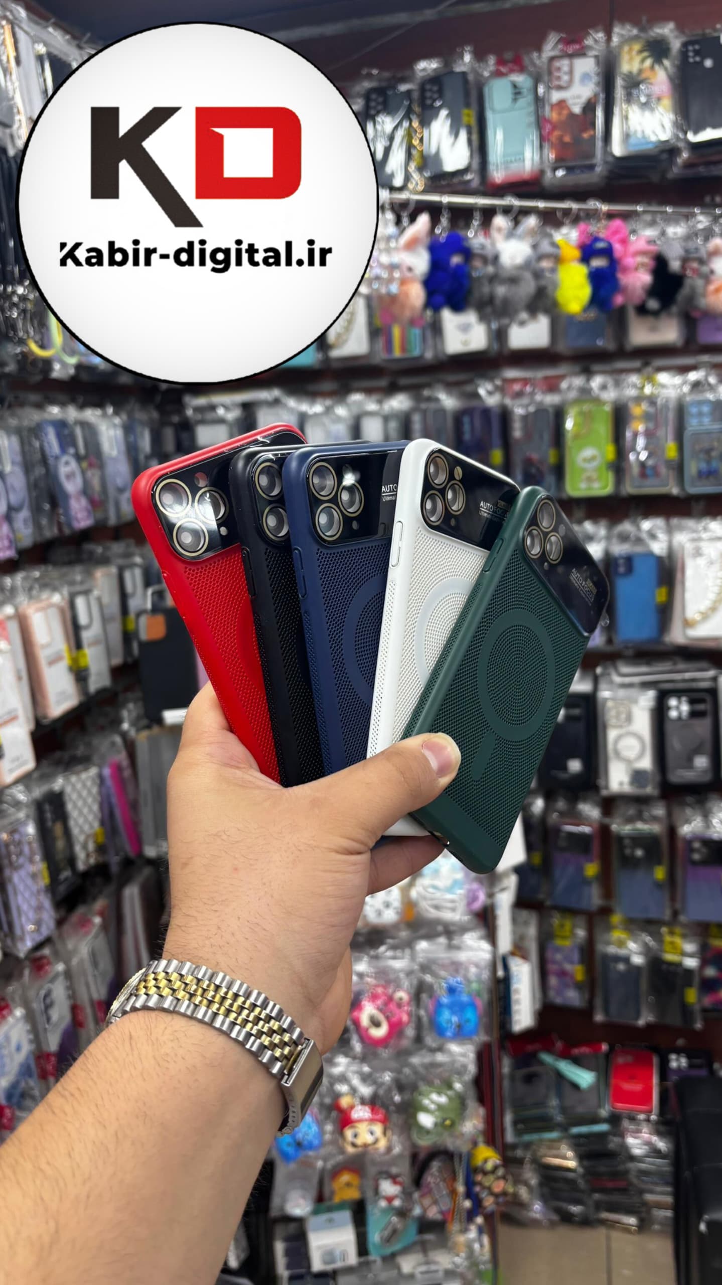 قاب گوشی آیفون 12 پرومکس توری فلزی مجیک ماسک IPhone 12 Pro Max محافظ لنز دار