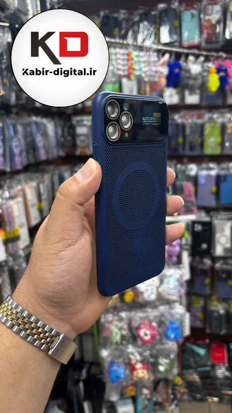 قاب گوشی آیفون 11پرومکس توری فلزی مجیک ماسک IPhone 11 Pro Max محافظ لنز دار