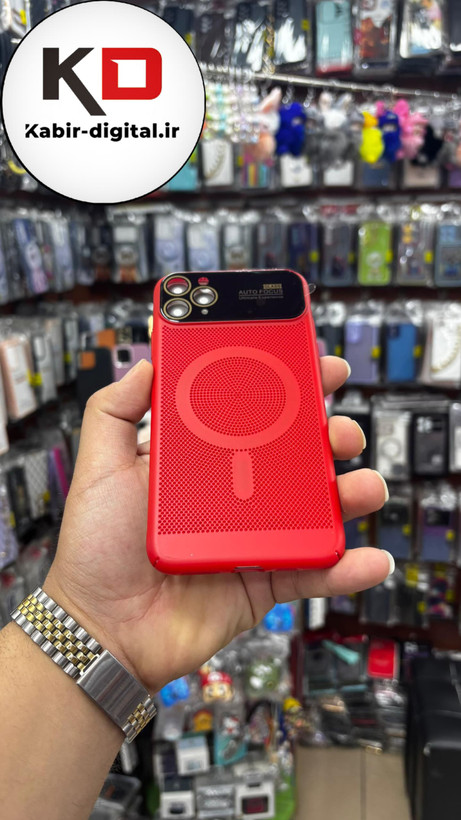 قاب گوشی آیفون 11پرومکس توری فلزی مجیک ماسک IPhone 11 Pro Max محافظ لنز دار