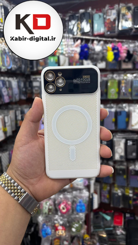 قاب گوشی آیفون 11پرومکس توری فلزی مجیک ماسک IPhone 11 Pro Max محافظ لنز دار
