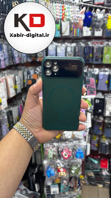 قاب گوشی آیفون 11پرومکس توری فلزی مجیک ماسک IPhone 11 Pro Max محافظ لنز دار