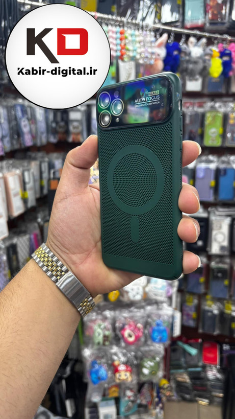 قاب گوشی آیفون 11پرومکس توری فلزی مجیک ماسک IPhone 11 Pro Max محافظ لنز دار