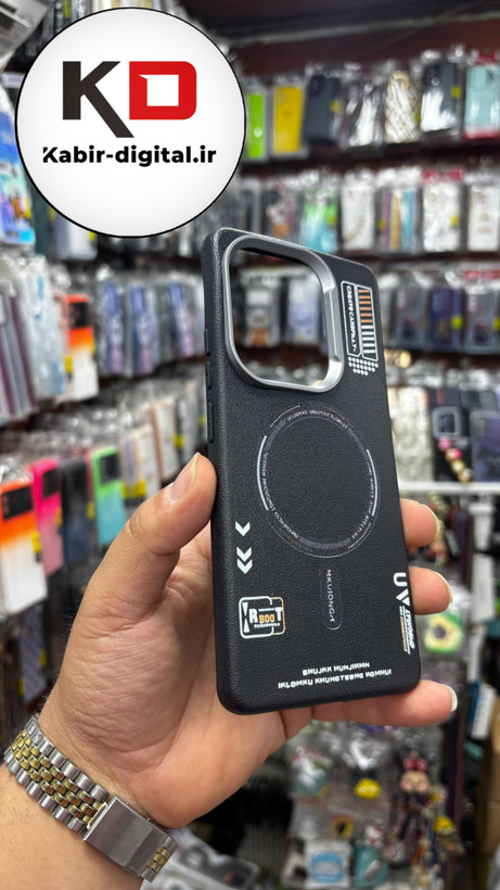 قاب گوشی Poco M6 Pro شیائومی ضد ضربه طرح Magsafe مگ سیف Sport