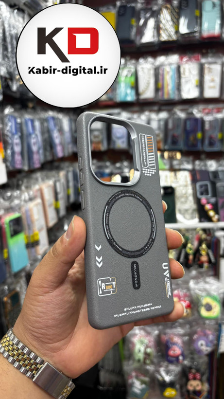قاب گوشی Poco M6 Pro شیائومی ضد ضربه طرح Magsafe مگ سیف Sport