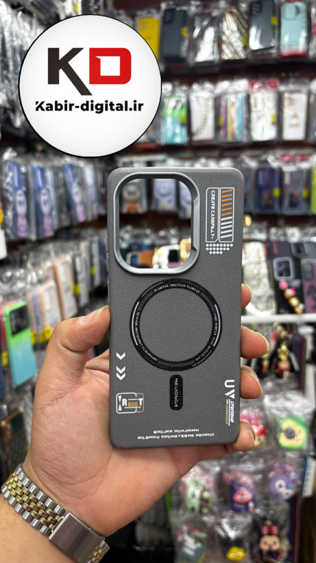 قاب گوشی Poco M6 Pro شیائومی ضد ضربه طرح Magsafe مگ سیف Sport