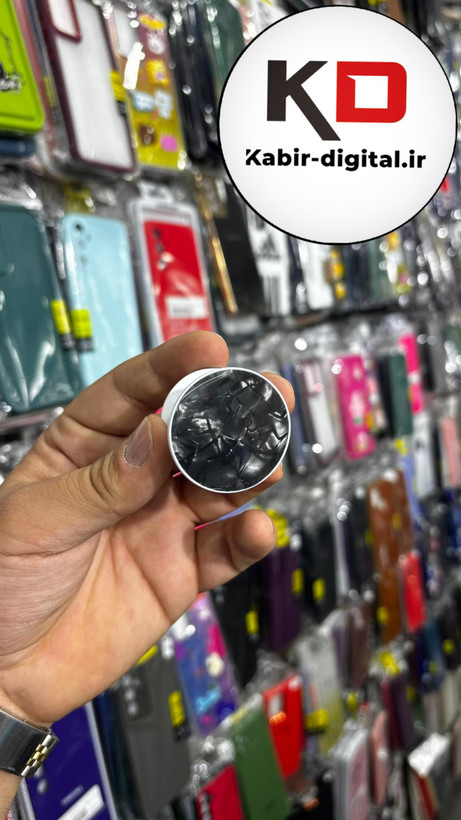 قاب گوشی Redmi 10c _ POCO C40شیائومی طرح رزینی اکلیلی پاپ سوکت دار