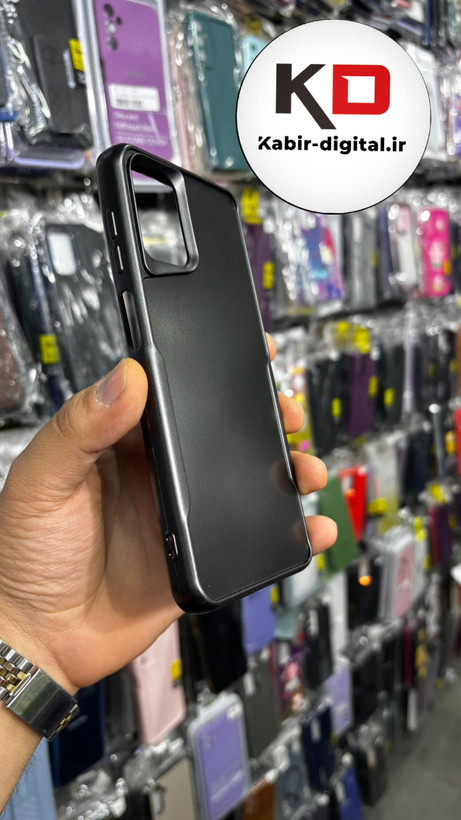 قاب گوشی Galaxy A12 / Galaxy M12 سامسونگ New Zone سیلیکونی متالیک Sport مشکی