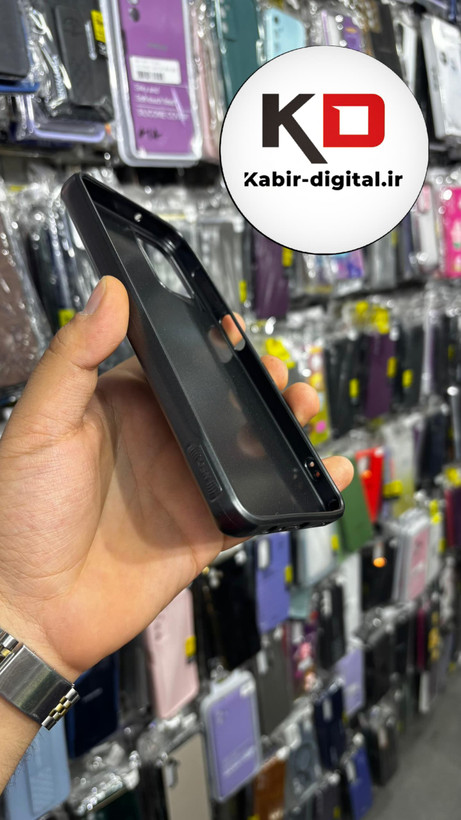 قاب گوشی Galaxy A12 / Galaxy M12 سامسونگ New Zone سیلیکونی متالیک Sport مشکی