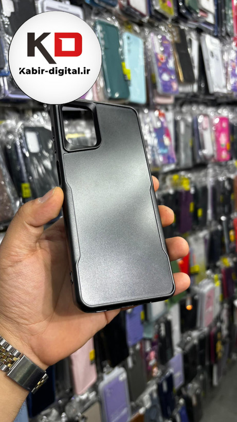 قاب گوشی Galaxy A12 / Galaxy M12 سامسونگ New Zone سیلیکونی متالیک Sport مشکی