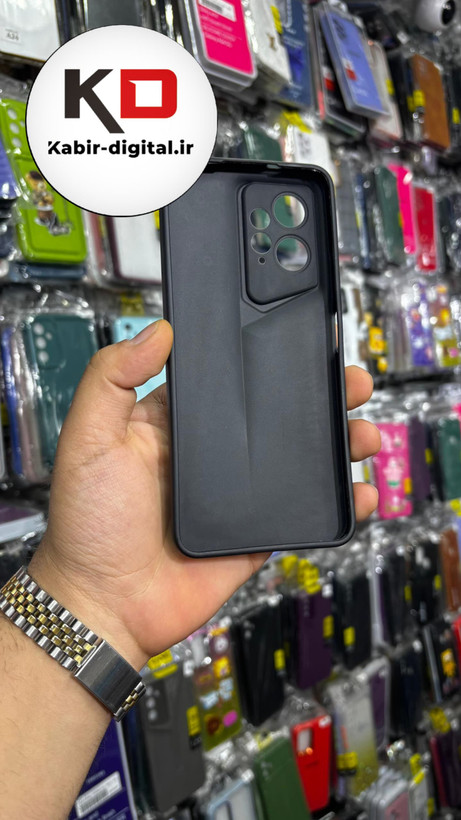 قاب گوشی Note 12شیائومی سری Porsche Design پورش دیزاین Hard LUXURY محافظ لنز دار مشکی