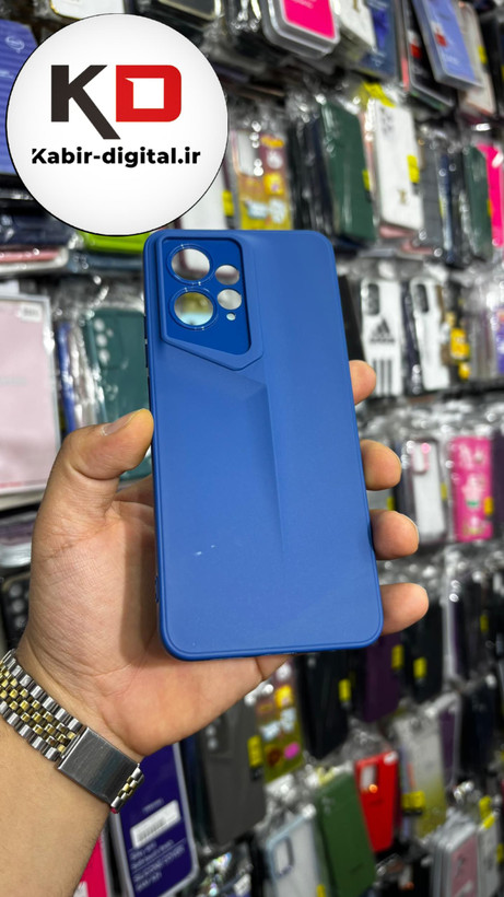 قاب گوشی Note 12شیائومی سری Porsche Design پورش دیزاین Hard LUXURY محافظ لنز دار آبی کاربنی