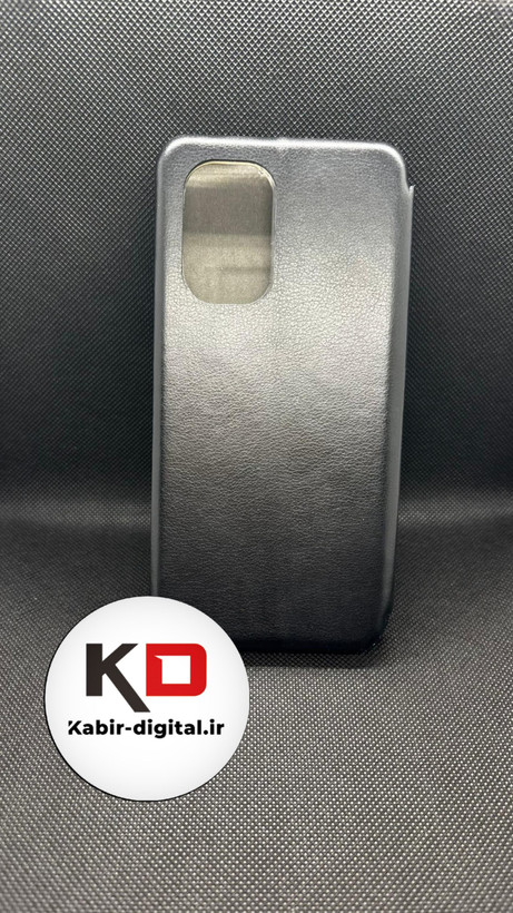 کیف مگنتی گوشی Poco F3 پوکو شیائومی طرح چرم کتابی مشکی