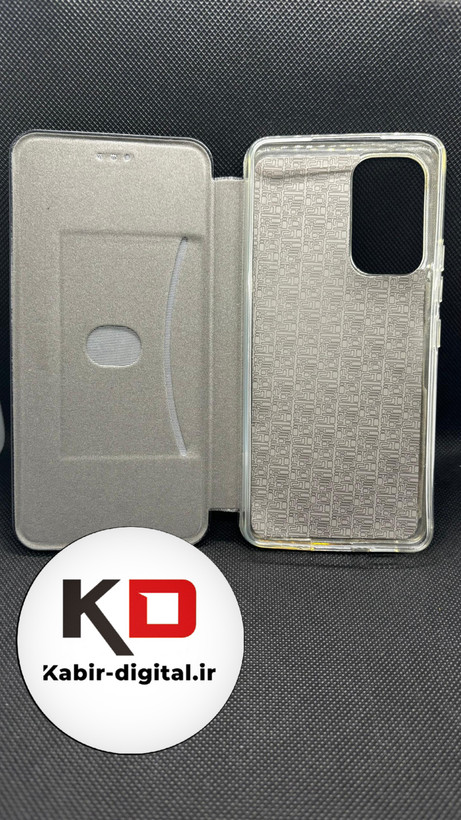 کیف مگنتی گوشی Galaxy A53 5G سامسونگ طرح چرم کتابی مشکی