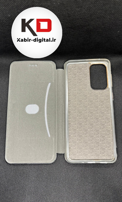 کیف مگنتی گوشی Galaxy A33 5G سامسونگ طرح چرم کتابی مشکی