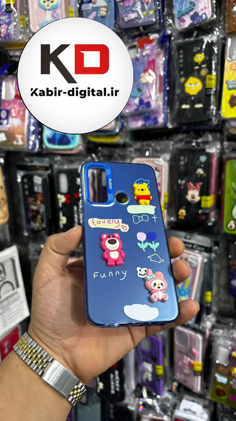 قاب گوشی شیائومی Note 8 طرح Toy Story برجسته عروسکی