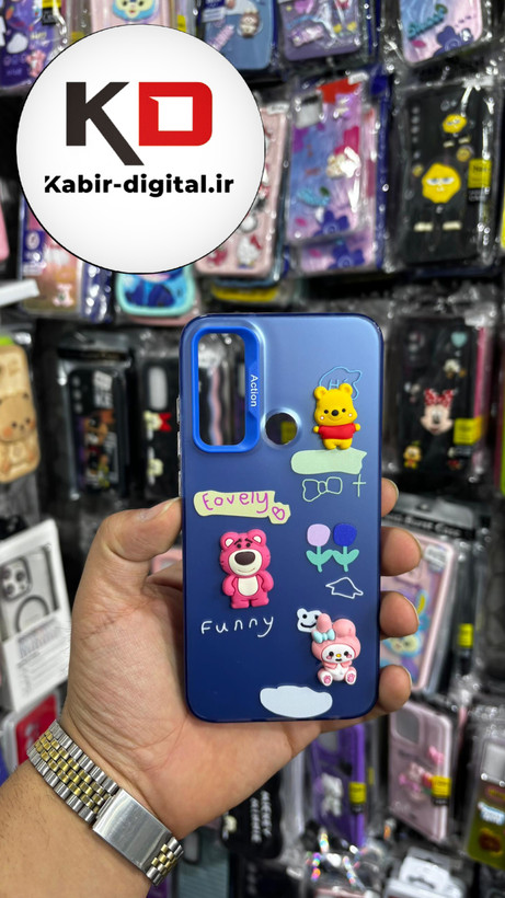 قاب گوشی شیائومی Note 8 طرح Toy Story برجسته عروسکی