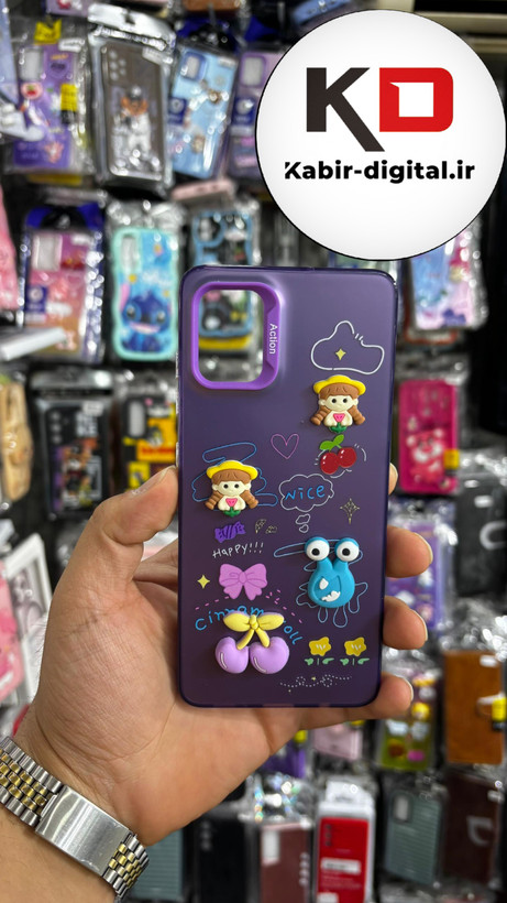 قاب گوشی Galaxy A31/51 سامسونگ طرح Toy Story برجسته عروسکی